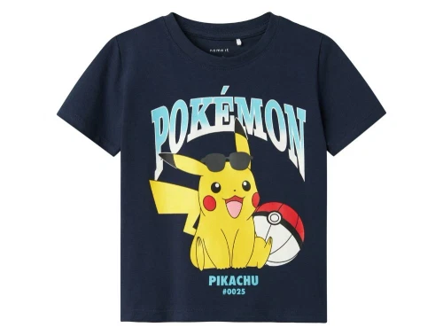 Mørkeblå Name It t-shirt med pokemon pikachu print navy blazer 13240692